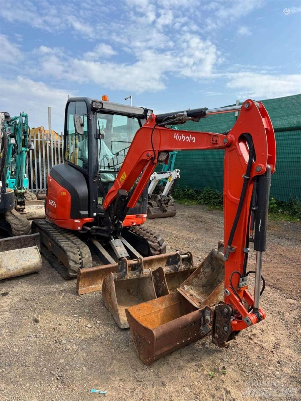 Kubota U27-4 Mini rýpadla < 7t