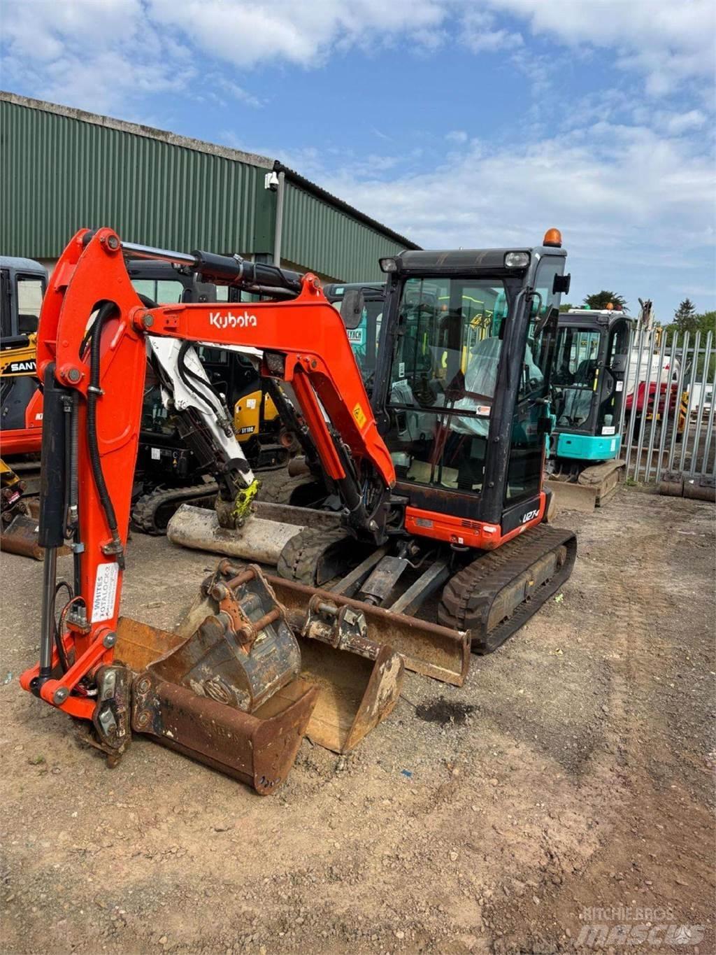 Kubota U27-4 Mini rýpadla < 7t