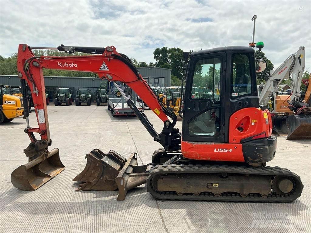 Kubota U55-4 Pásová rýpadla