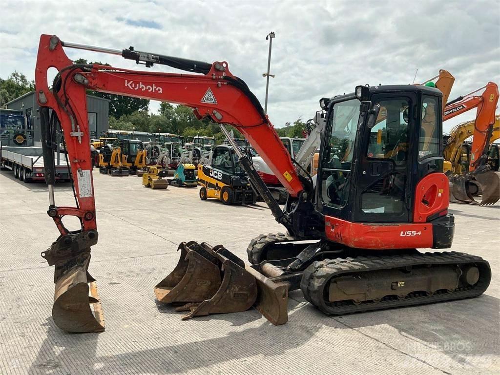 Kubota U55-4 Pásová rýpadla