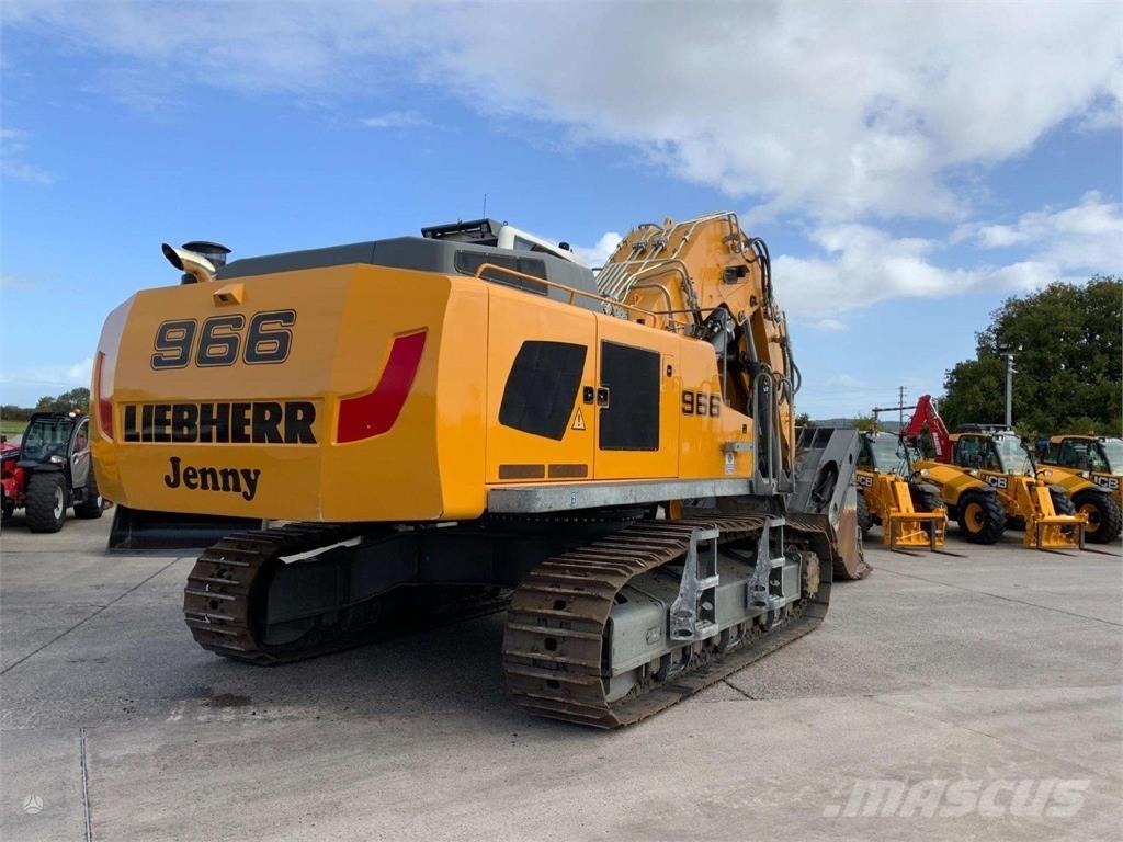 Liebherr R966 HD Pásová rýpadla