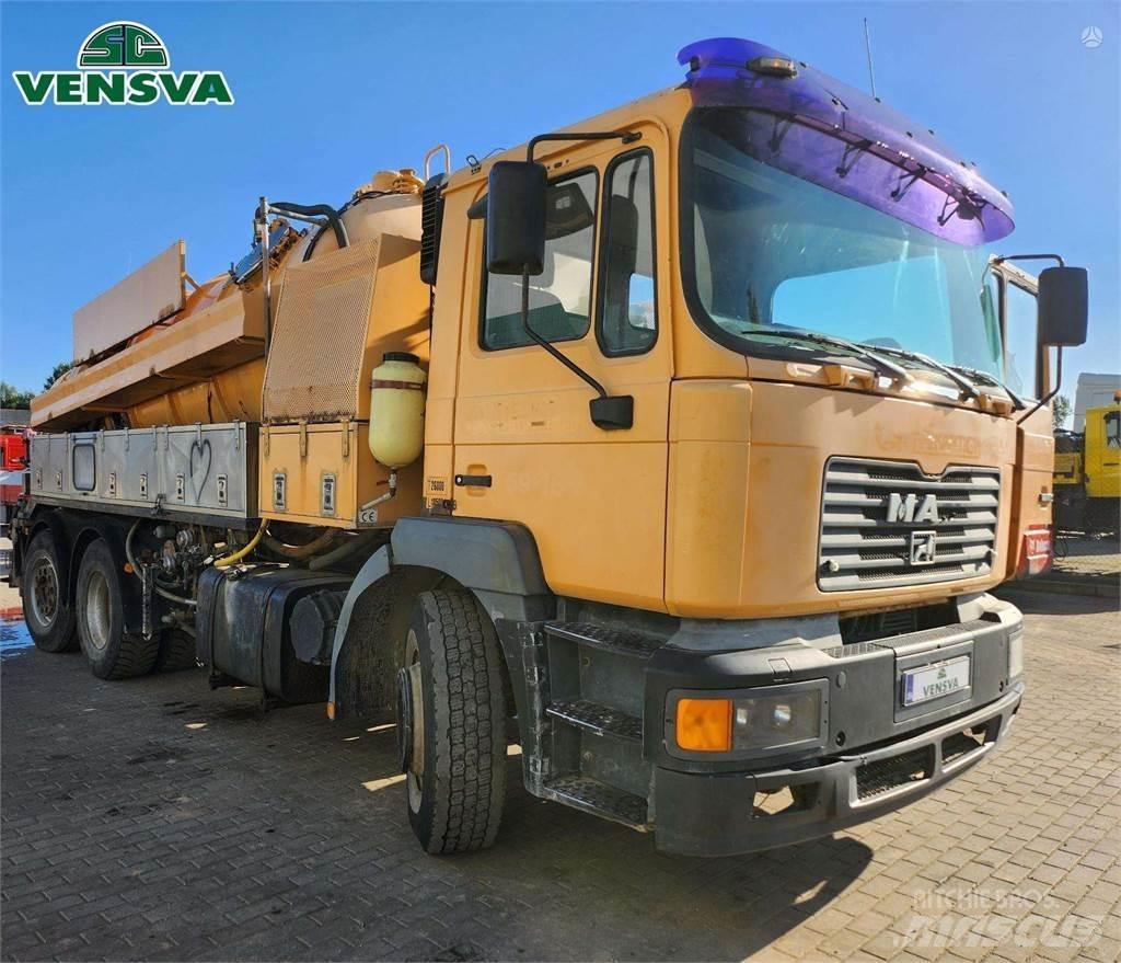 MAN FE 26T 6x2 Kombinované/Čerpací cisterny