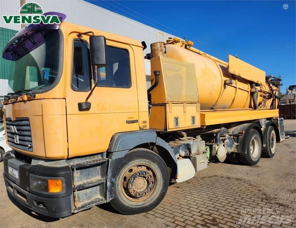 MAN FE 26T 6x2 Kombinované/Čerpací cisterny