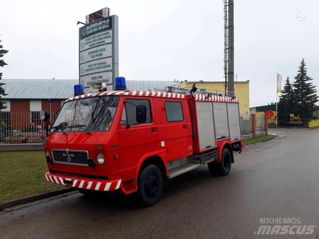 MAN VW 9136 Hasičský vůz