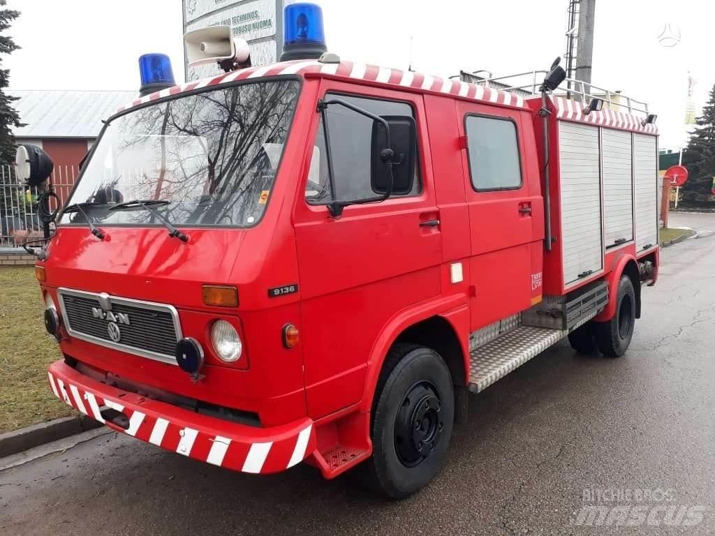 MAN VW 9136 Hasičský vůz
