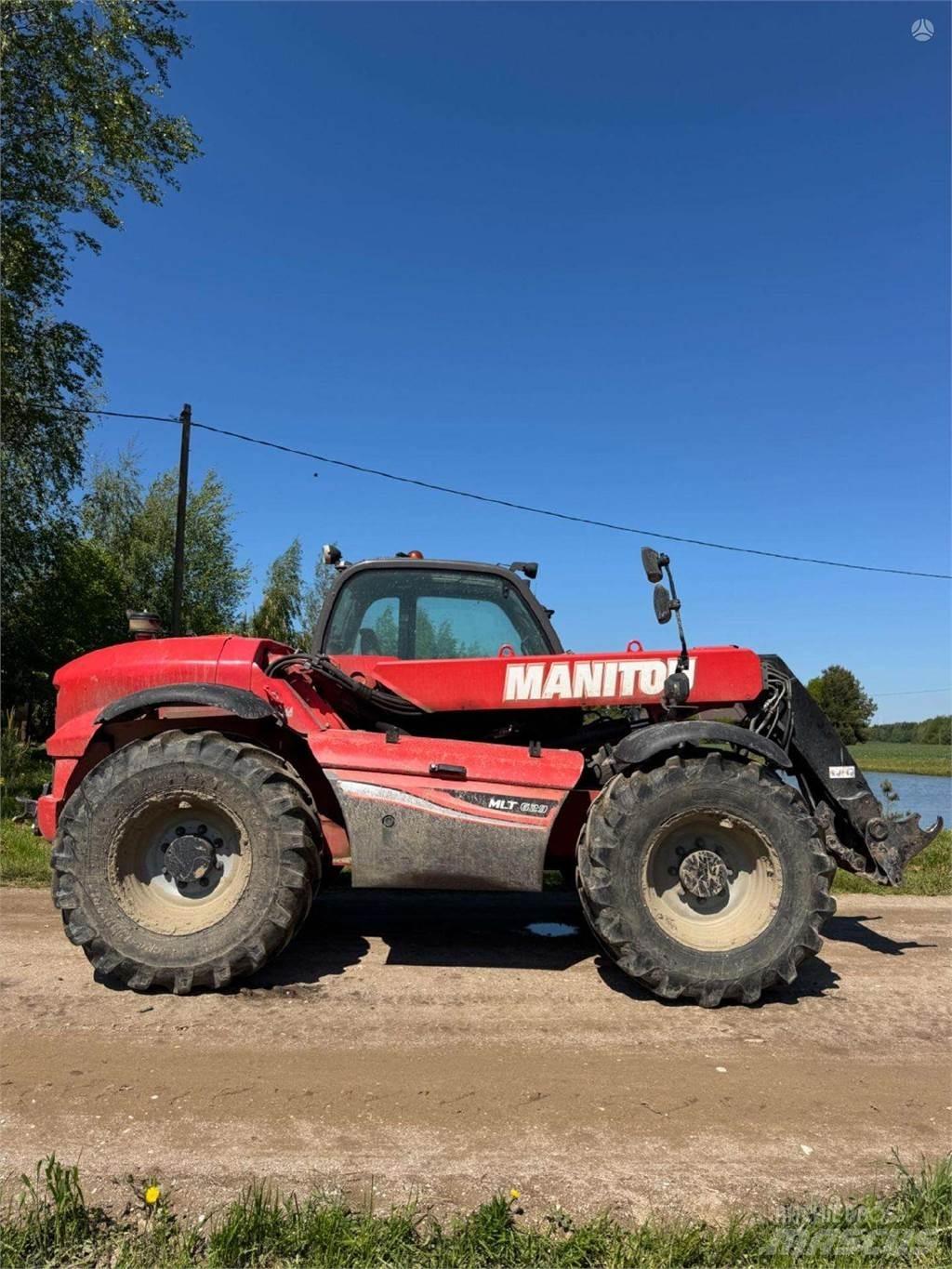 Manitou MLT629 Čelní nakladače a rypadla