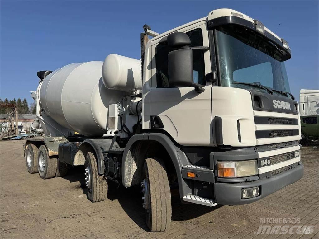 Scania P124 8x4 Domíchávače betonu