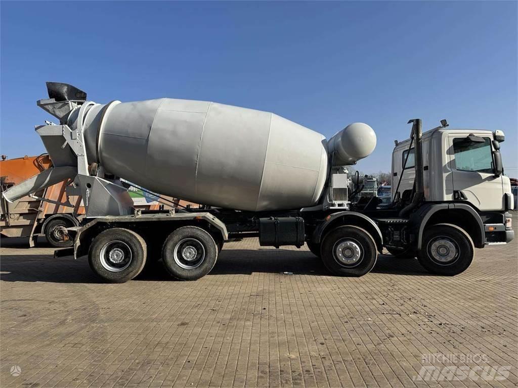 Scania P124 8x4 Domíchávače betonu