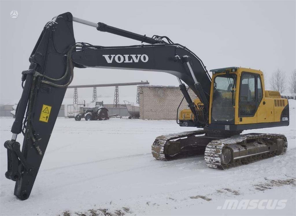 Volvo EC 210 BLC Pásová rýpadla