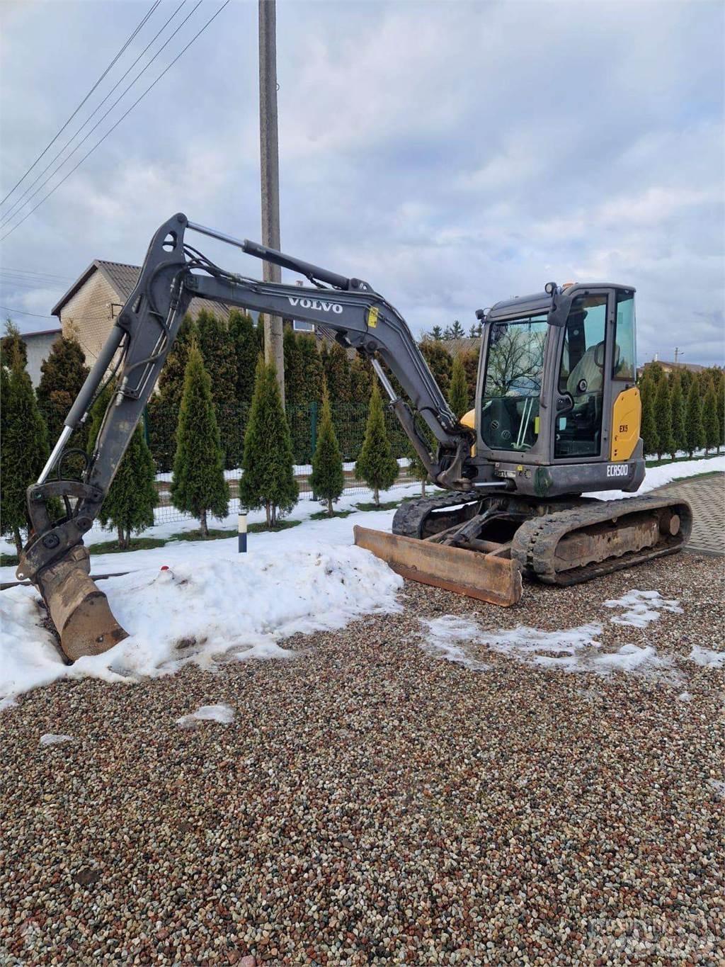 Volvo ECR50 Pásová rýpadla
