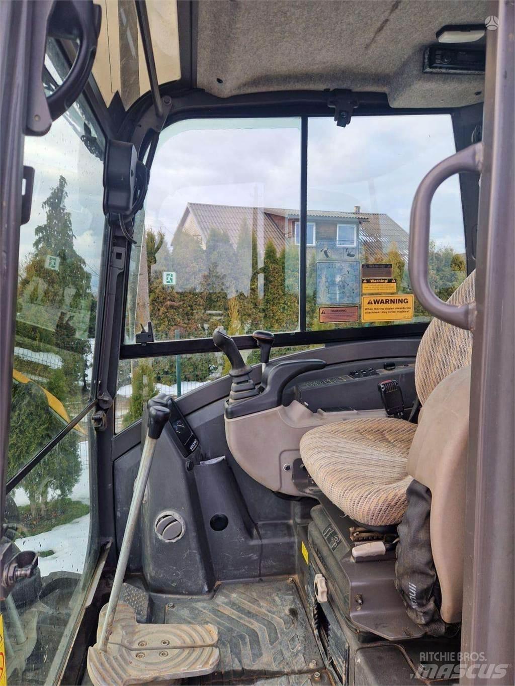 Volvo ECR50 Pásová rýpadla