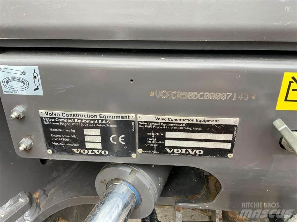 Volvo ECR50 Pásová rýpadla