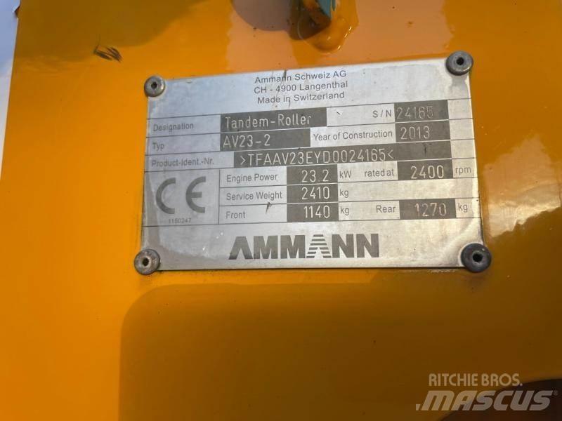 Ammann AV 23 Půdní kompaktory