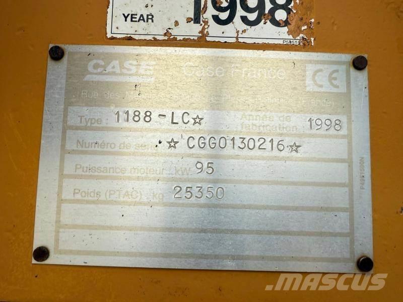 CASE 1188 Pásová rýpadla