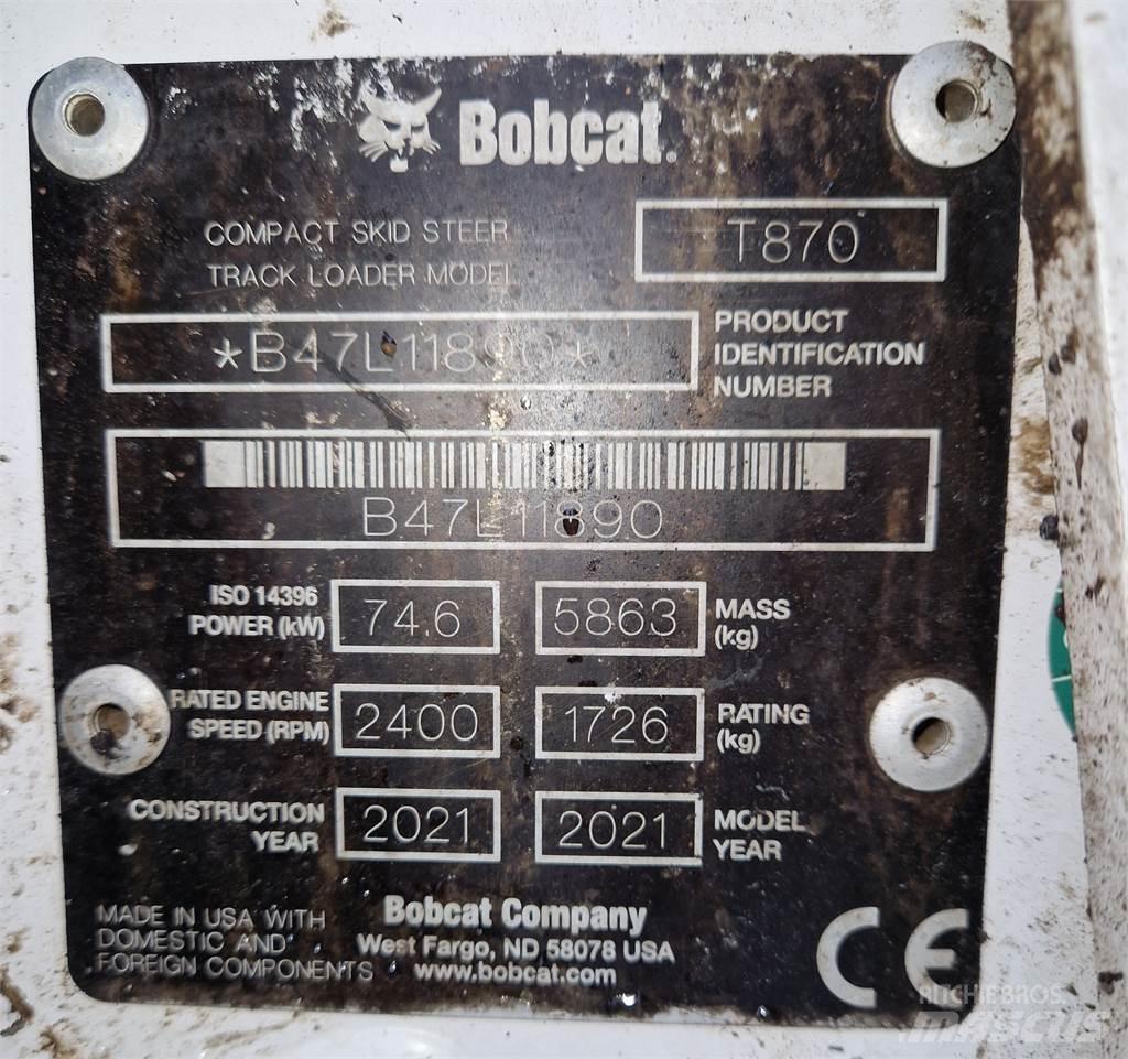 Bobcat T870 Smykem řízené nakladače