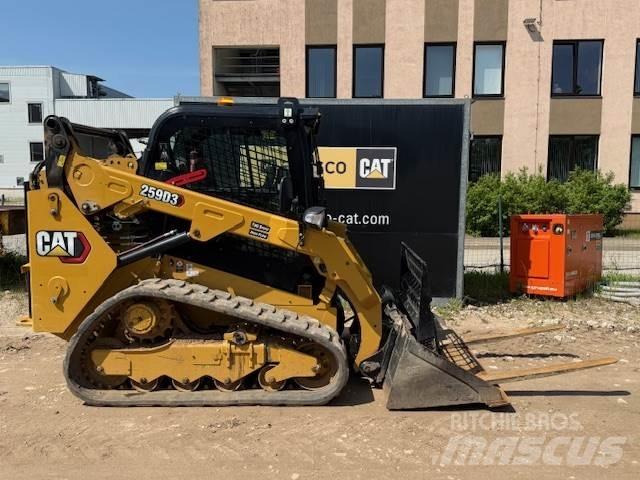 CAT 259D3 Smykem řízené nakladače