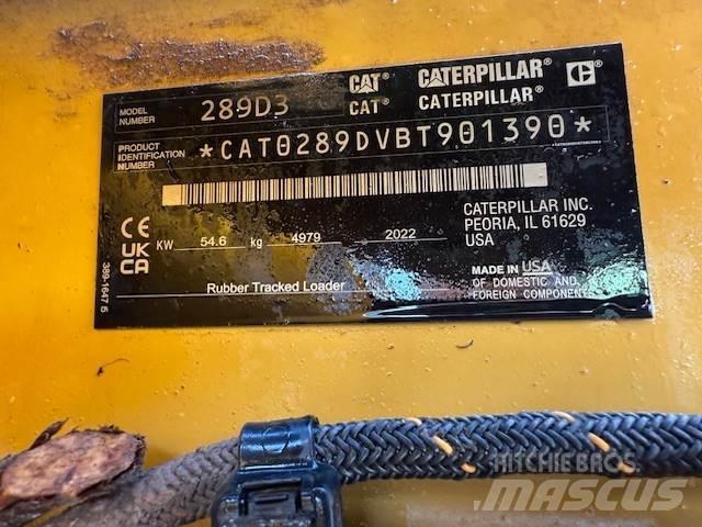 CAT 289D3 Smykem řízené nakladače