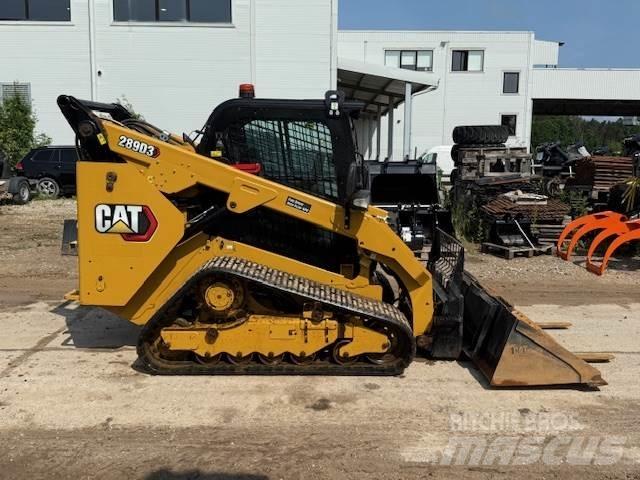 CAT 289D3 Smykem řízené nakladače