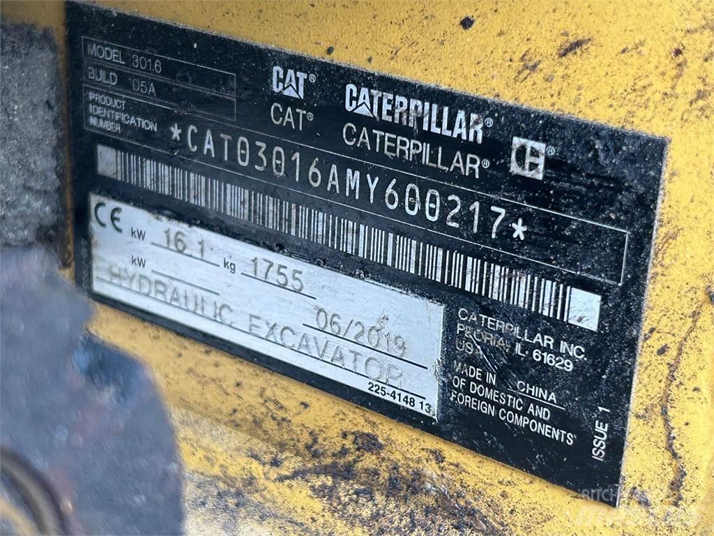 CAT 301.6 Mini rýpadla < 7t
