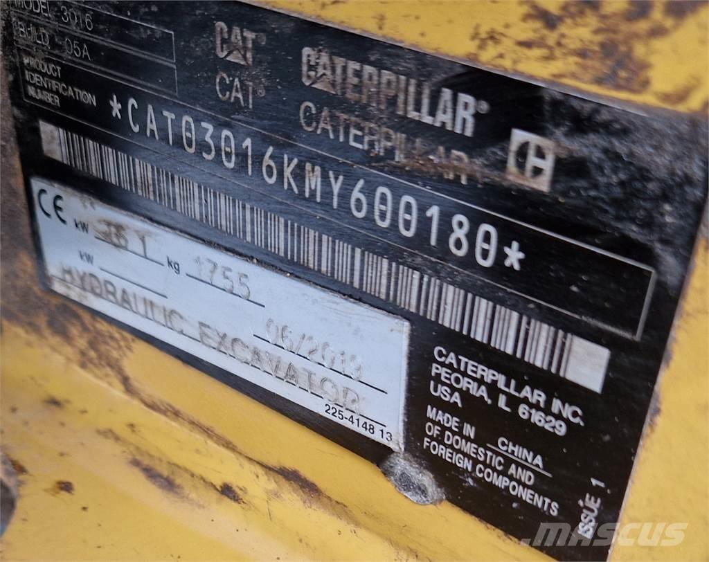 CAT 301.6 Mini rýpadla < 7t