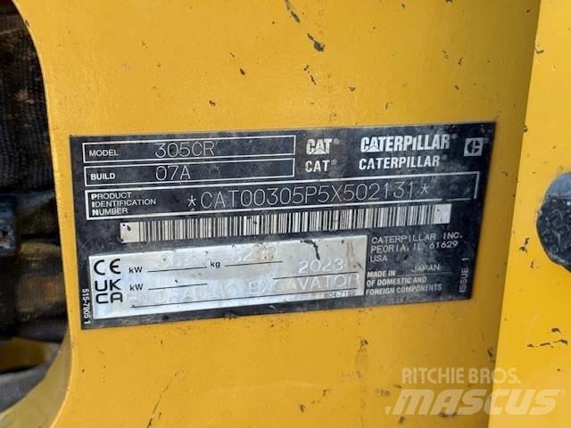 CAT 305 Mini rýpadla < 7t