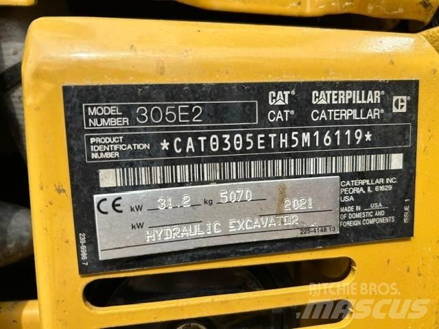 CAT 305CR Mini rýpadla < 7t