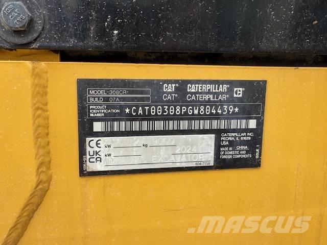 CAT 308 CR Mini rýpadla < 7t