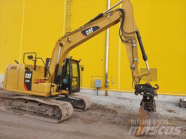 CAT 313 FL Pásová rýpadla