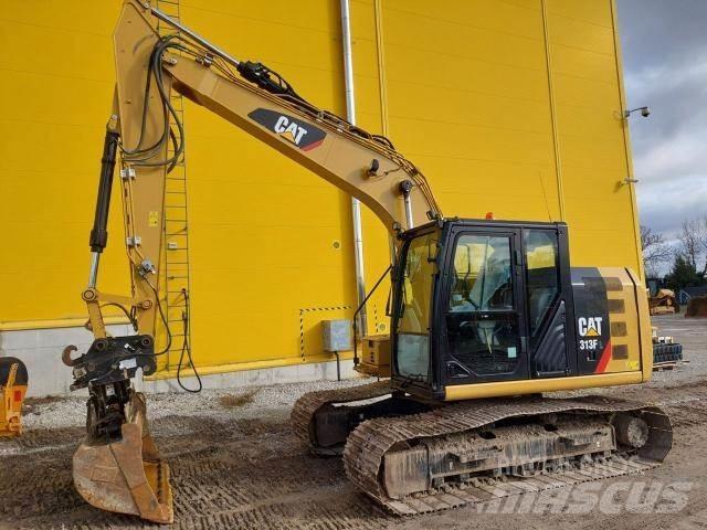 CAT 313 FL Pásová rýpadla