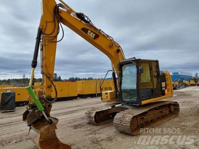 CAT 313FL Pásová rýpadla