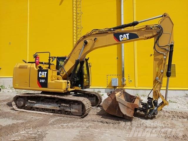 CAT 316FL Pásová rýpadla