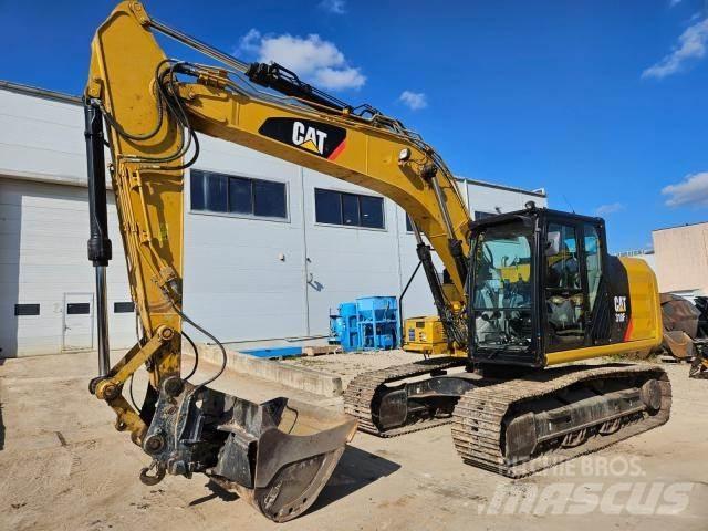 CAT 318FL Pásová rýpadla