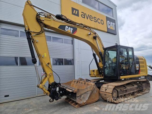 CAT 318FL Pásová rýpadla