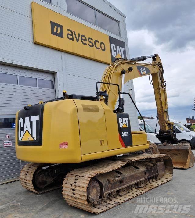 CAT 318FL Pásová rýpadla