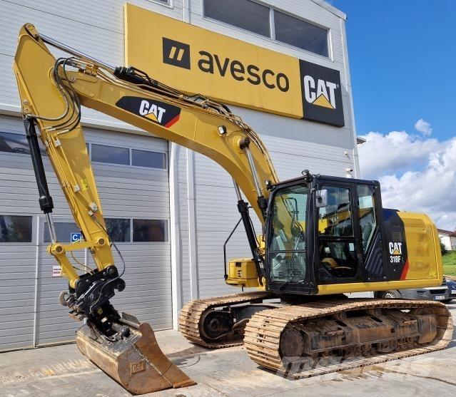 CAT 318FL Pásová rýpadla