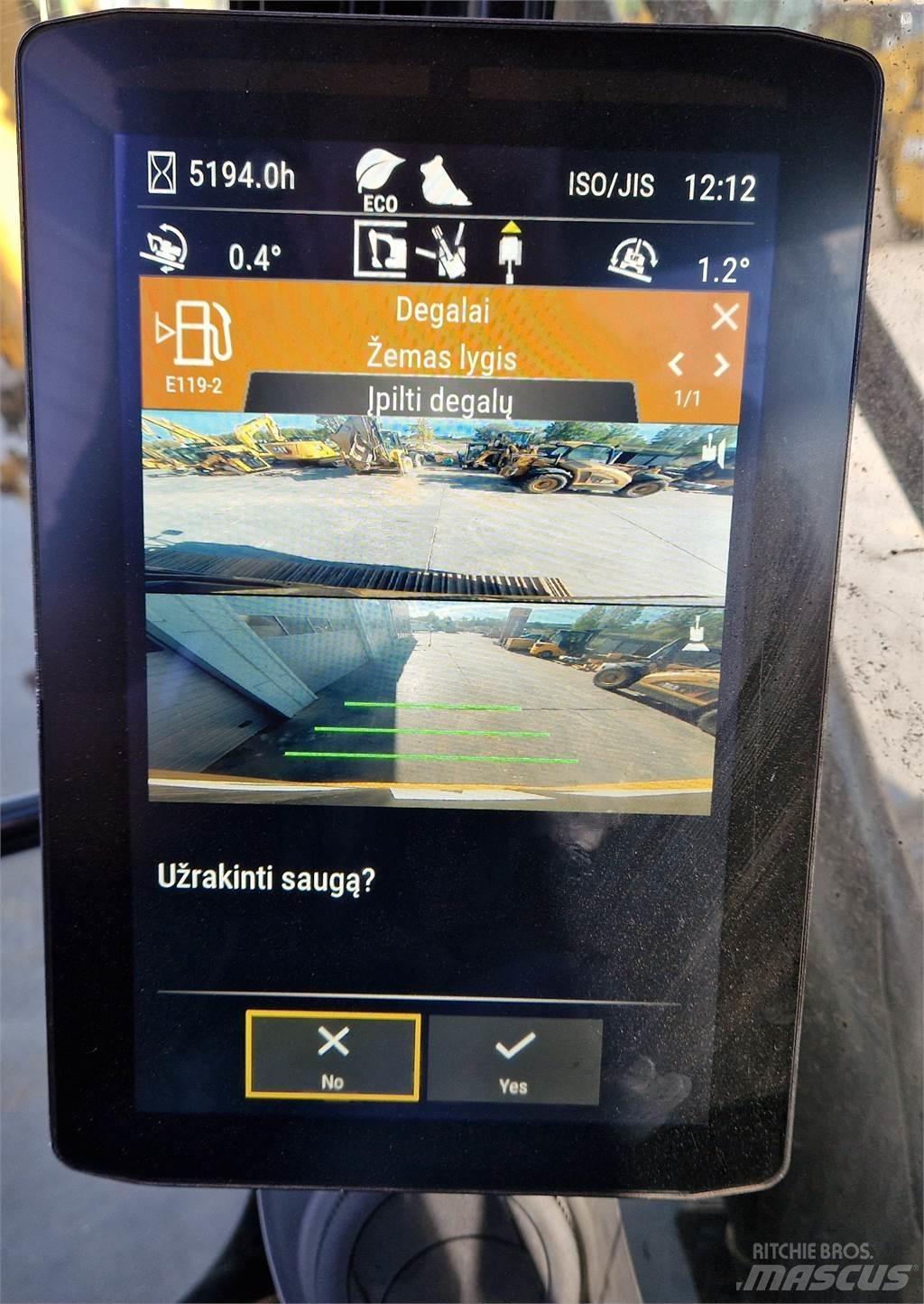 CAT 320-07 Pásová rýpadla