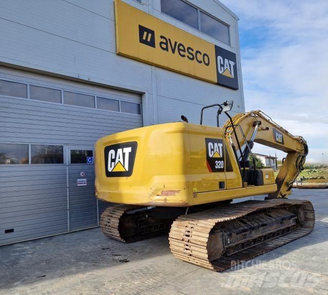 CAT 320-07 Pásová rýpadla