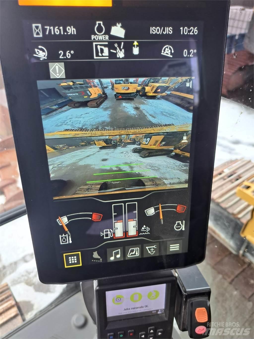 CAT 325 NG Pásová rýpadla