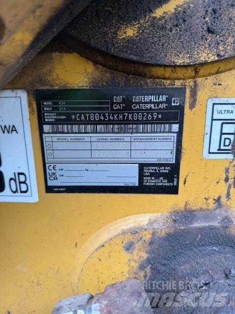 CAT 434-07 Rýpadlo-nakladače