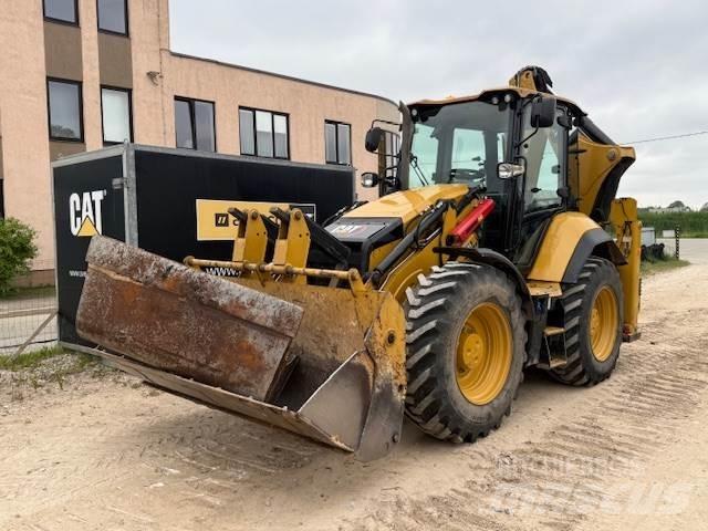CAT 434-07 Rýpadlo-nakladače