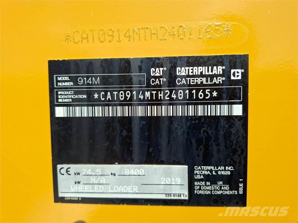 CAT 914M Kolové nakladače