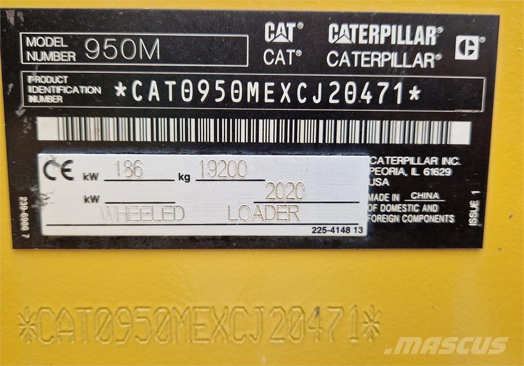 CAT 950M Kolové nakladače