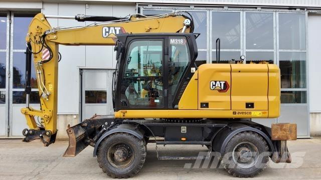CAT M318-07E Kolová rýpadla