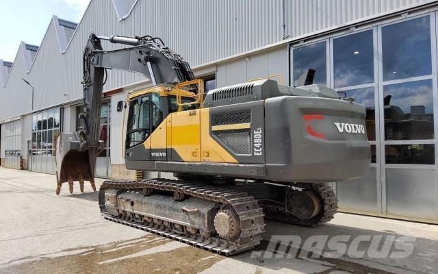 Volvo EC 480 EL Pásová rýpadla