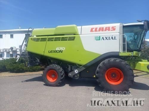CLAAS Lexion 670 Sklízecí mlátičky