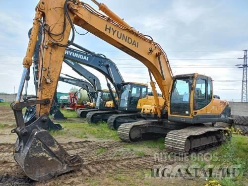 Hyundai R 210 LC-9 Pásová rýpadla