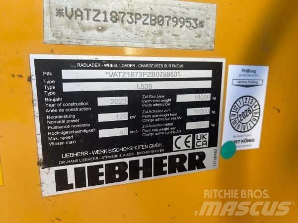 Liebherr L 538 V Kolové nakladače