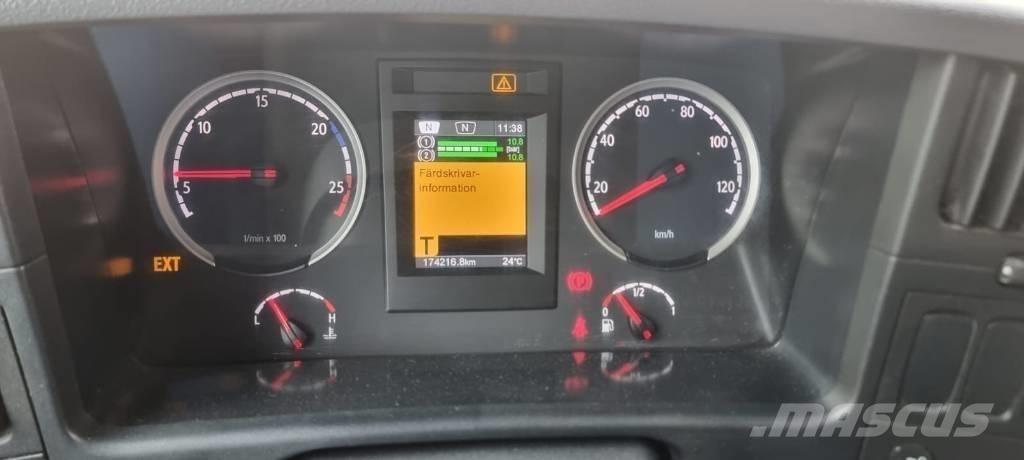 Scania P340 Gas Popelářské vozy