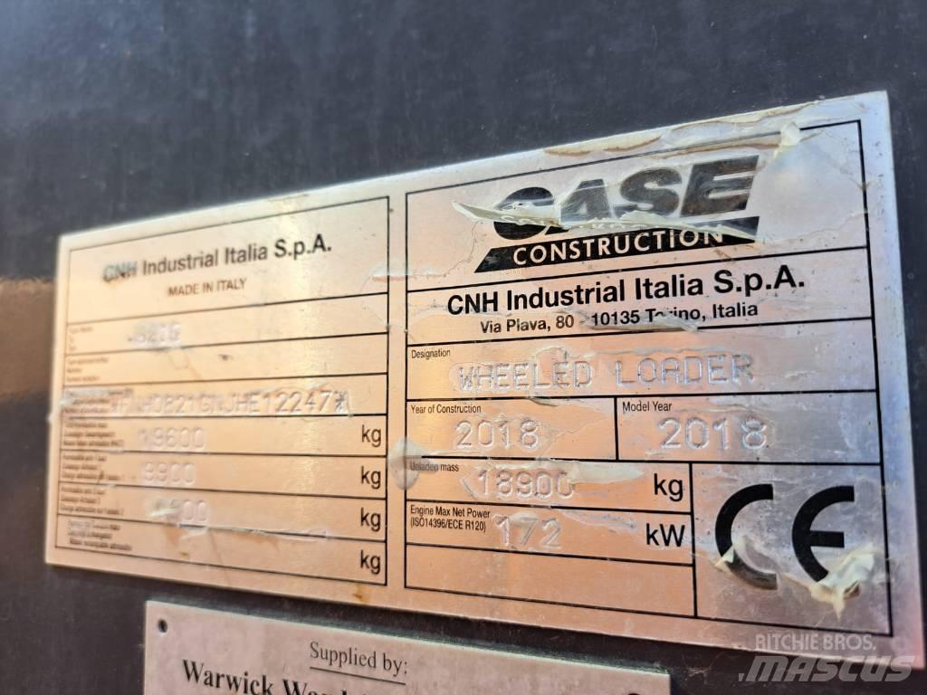 CASE 821 GXR Kolové nakladače
