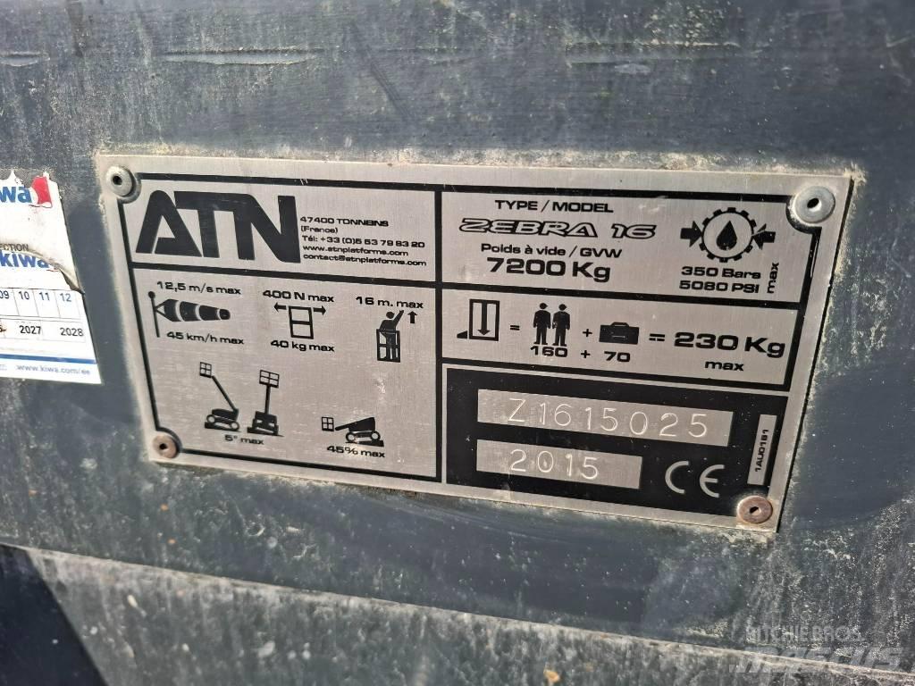ATN Zebra 16 Kloubové plošiny